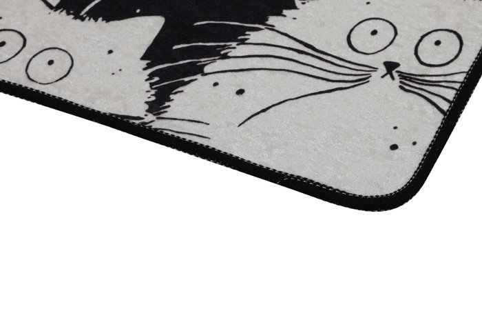 Mijölnir White Cats Juego de Alfombras de Baño Multicolor Mijölnir White Cats Juego de Alfombras de Baño Multicolor